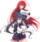 Rias and Akeno