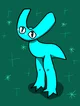 Cyan Rainbow Friends