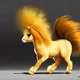 Fluffy pony