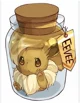 Eevee in a jar