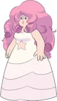 Human rose quartz