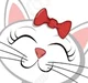 female white cat