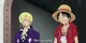 Luffy and Sanji 