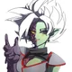 Corrupted Zamasu Fem