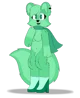 Terri The Teal Skunk