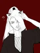 Deidara as a cat