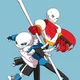 Sans and papyrus 