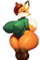 Busty fox girl
