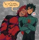 Kirishima and Deku