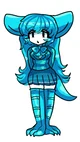 Human cyan