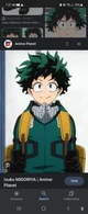Izuku midoria 