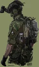Special unit soldier