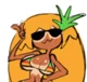 Pineapple toppin gal