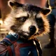 Rocket raccon cap