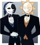 Butler sun and Moon