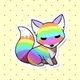 Rainbow The Fox
