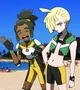 Gladion and Hau
