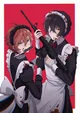 Maid Dazai and Chuu