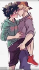 Bakugo and Deku