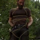 Rick Grimes tied up