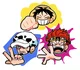 Luffy Law and Kid