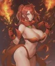 Female fire fairy
