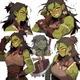 Tomboy orc girl Kara