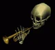 trumpeter skeleton