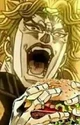 Dio Brando eating