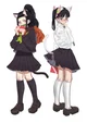Nezuko y Kanao