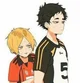 Kenma and akaashi