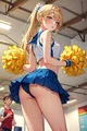 Popular cheerleader