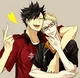 Kuroo and Tsukishima