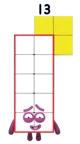 13 Numberblocks