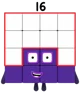 16 Numberblocks
