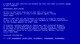 Blue Screen of Death