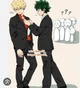 Deku and bakugo