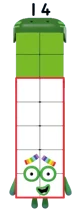 14 Numberblocks