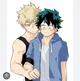 Deku and bakugo