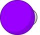 Purple round speaker