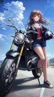 Biker girl