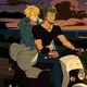 Zoro and sanji 