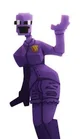 Female purple guy