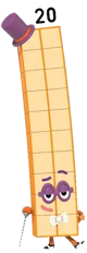 Numberblock 20