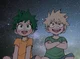 mha deku and bakugo
