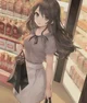 Girl at the store 