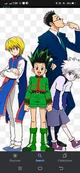 four friends in hxh 