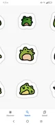 Frog stickers