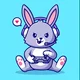 Bratty Gamer Bunny