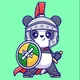 Panda Gladiator